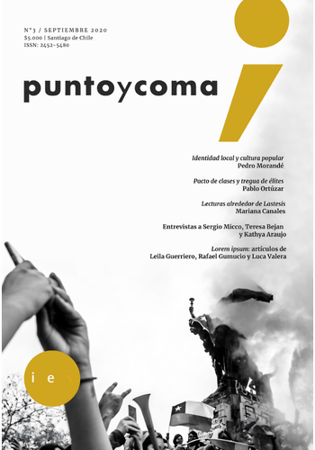Punto y coma 3: Octubre en perspectiva