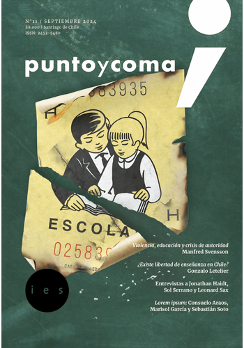 Punto y coma 11: Educación escolar: nuestra crisis