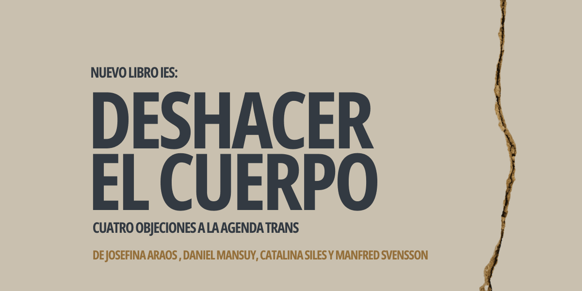 Nuevo libro IES: "Deshacer el cuerpo"