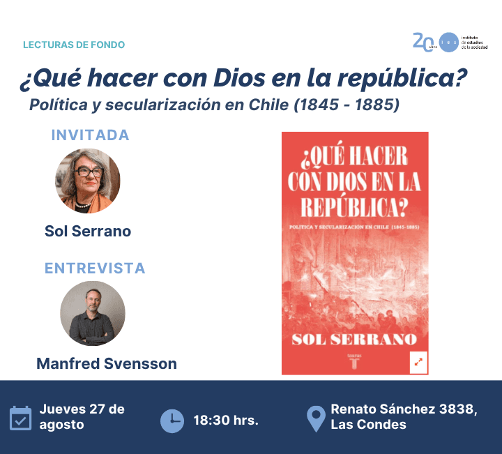Lecturas de Fondo: Manfred Svensson conversará con Sol Serrano